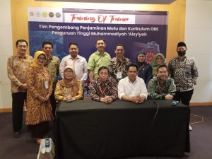 Training Of Trainer (ToT) Tim Pengembang Penjaminan Mutu dan Kurikulum OBE PTMA